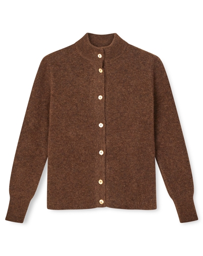 Sibin Linneberg - Elisabeth Strickcardigan - Brown
